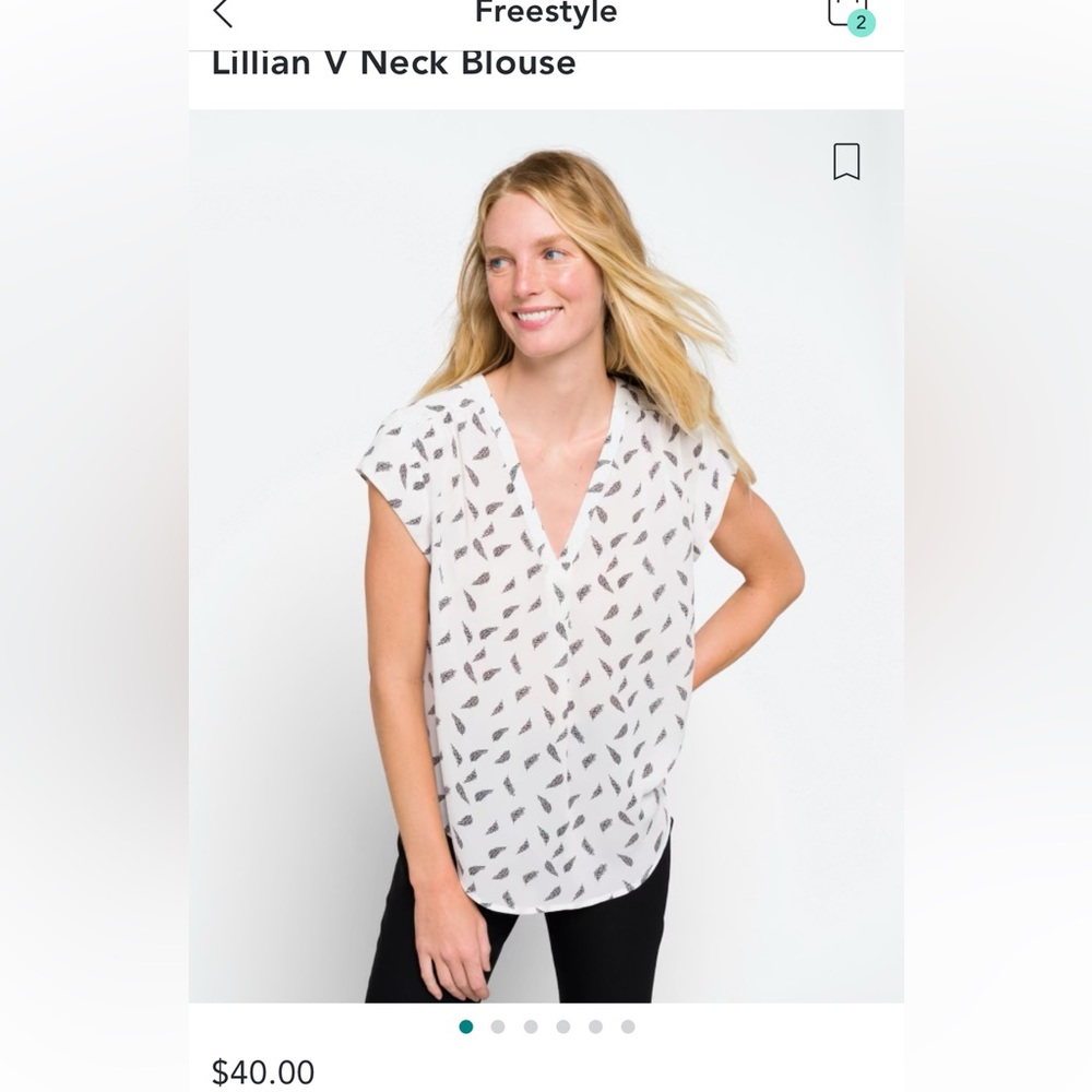 V-Neck Blouse